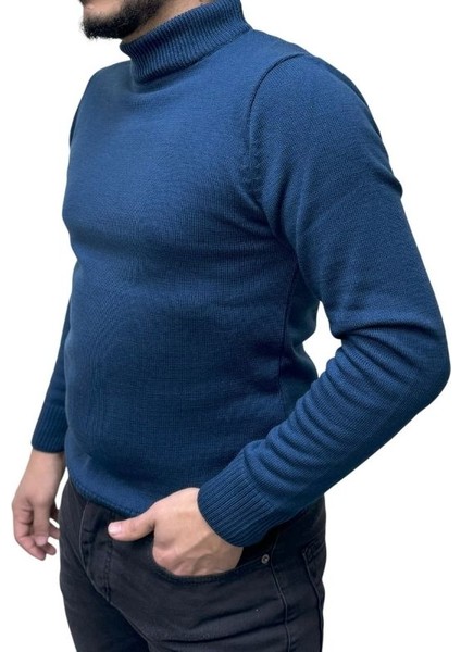 Yarım Balıkçı Triko Kazak