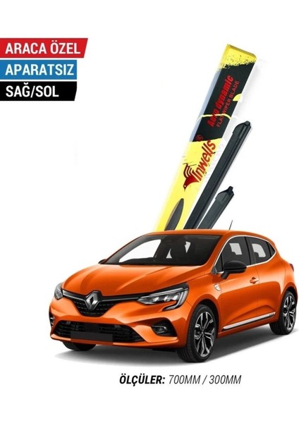 Renault Clio 5 Muz Silecek Takımı (2020-2023) 70x30 cm
