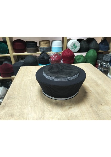 Sarık, Siyah Sarık , İmam Sarığı, İmam Cübbesi, Takke, Fes, Cami Malzemeleri, Cübbe, Takke S221