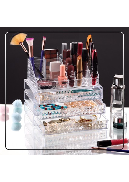 Dıamond Klasik Organizer - 3 Çekmece (4825)