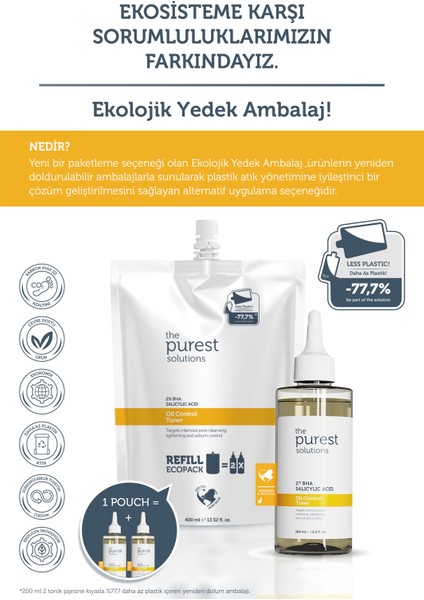 The Purest Solution - Oil Control Toner Refıll