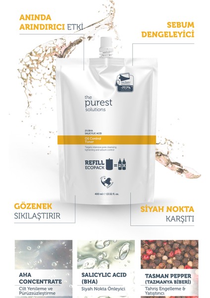 The Purest Solution - Oil Control Toner Refıll