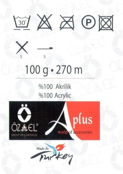 Renkli Örülmemiş Hayvan Figürlü Çocuk Atkısı Örgü İpi, Akrilik 270 mt 100 gr