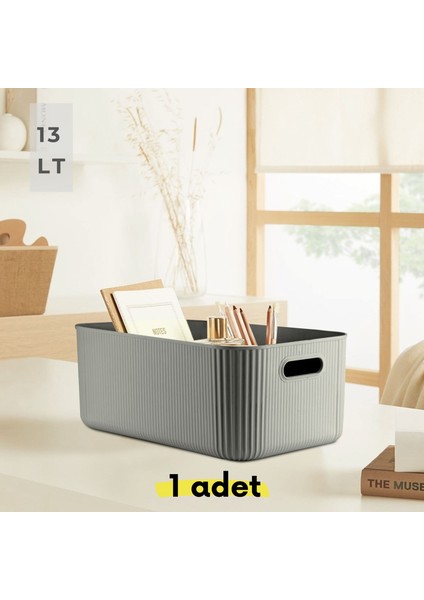 Gri 13LT Organizer Kutu 241827