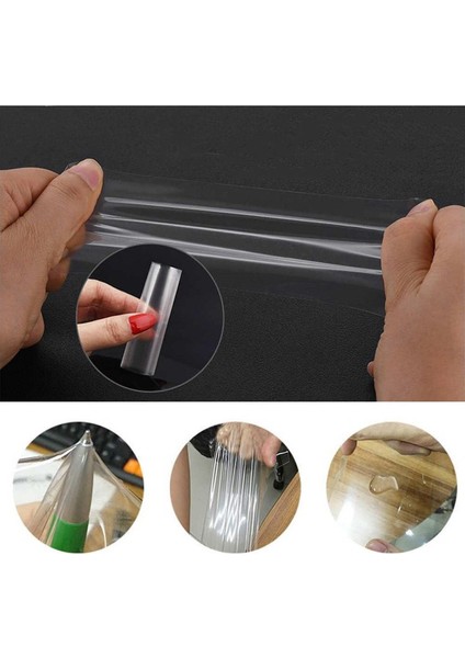 Iphone 14 Pro Max Yan Arka Kaplama Nano Hydrojel Film Çizilmez Darbe Emici Kaplama