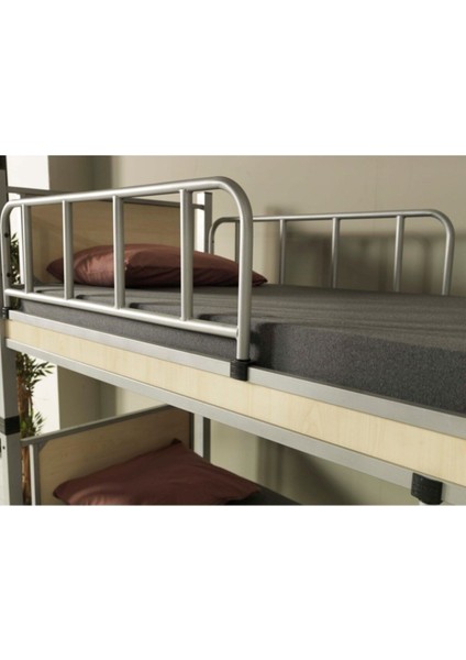 Genç Çocuk Odası Ahşap Başlıklı 90 x 200 Metal Ranza