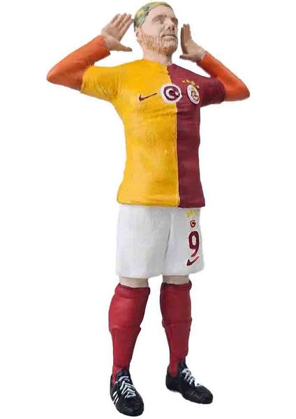 Golcü Mauro Icrdi 15 cm Figür Büst Heykel 12 K Reçine Detaylı El Boyaması
