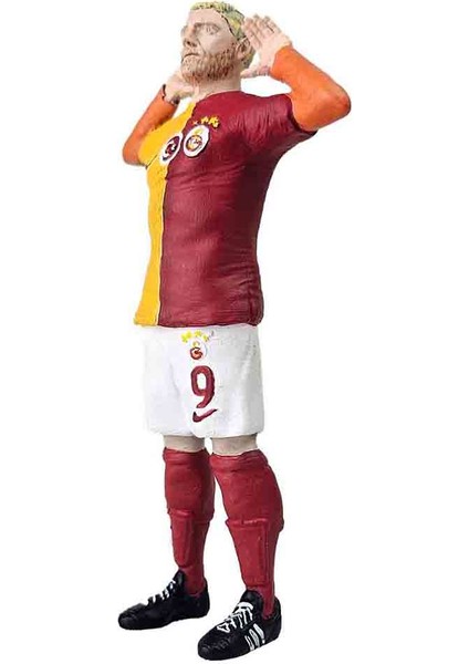 Golcü Mauro Icrdi 15 cm Figür Büst Heykel 12 K Reçine Detaylı El Boyaması