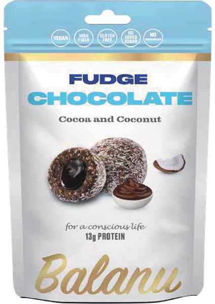Fudge Kakao Dolgulu Hindistan Cevizi Kaplamalı Atıştırmalık 110G