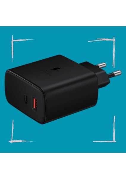 Ultimate UPD4325 27W Pd Çift Çıkışlı Hızlı Şarj Adaptörü – Usb-C Hızlı Şarj, Akıllı Telefonlar Için Uyumlu - Beyaz Renk