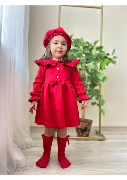 Kız Çocuk Kırmızı Elbise fiyatları