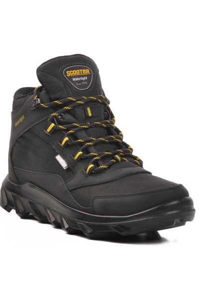 Tekstil Siyah-Sarı Su Geçirmez Erkek Outdoor Bot M7200 M