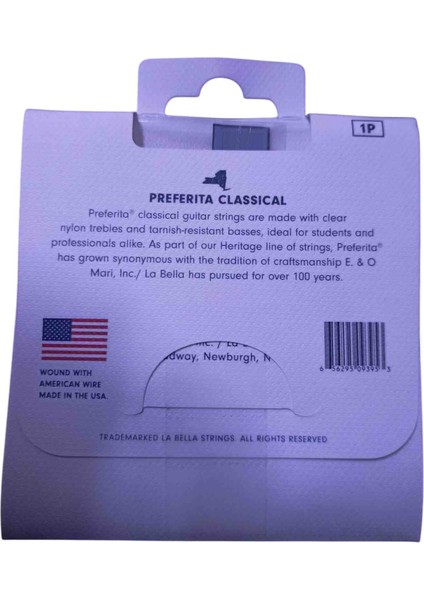 La Bella Klâsik Gitar Teli fiyatları