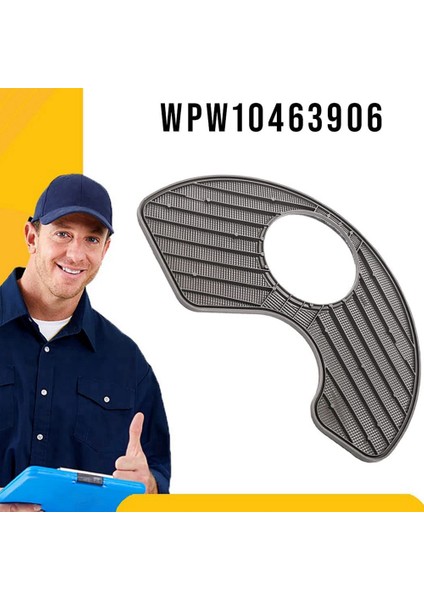 2 Paket WPW10463906 Bulaşık Makinesi Parçaları Için Bulaşık Makinesi Filtresi W10463906 AP6021820, W10195360, PS11 (Yurt Dışından) modelleri