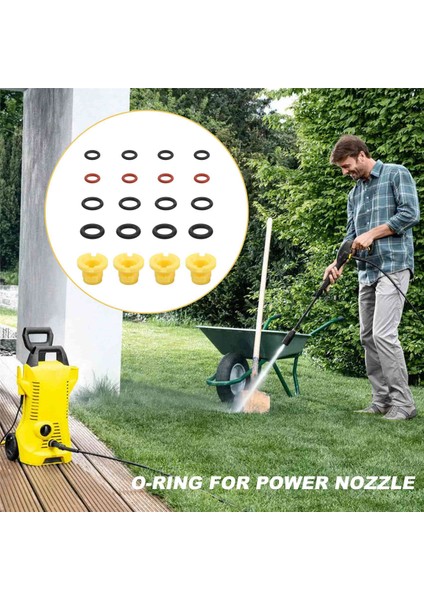 karcher Lance Hortum Nozulu Yedek O-Ring Contası Için O-Ring 2.640-729.0 K2 K3 K4 K5 K6 K7 A Için Kauçuk O-Ring Basınçlı Yıkama Makinesi (Yurt Dışından)