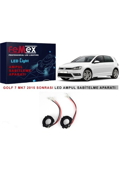 Volkswagen Golf 7 Mk7 2015 Sonrası Araçlar Için Kısa Far Tutucu LED Ampul Sabitleme Aparatı fırsatları