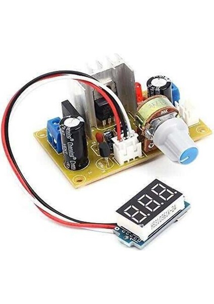 LM317 AC-DC Dönüştürücü - DC-DC Ayarlanabilir Voltaj Regülatör Modülü (Step Up)