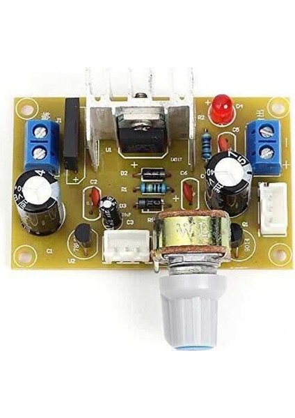 LM317 AC-DC Dönüştürücü - DC-DC Ayarlanabilir Voltaj Regülatör Modülü (Step Up)