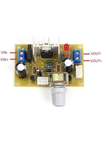 LM317 AC-DC Dönüştürücü - DC-DC Ayarlanabilir Voltaj Regülatör Modülü (Step Up)