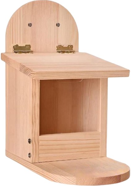 Ahşap Sincap Sincap Besleme Kutusu Besleme Istasyonu (Yurt Dışından)