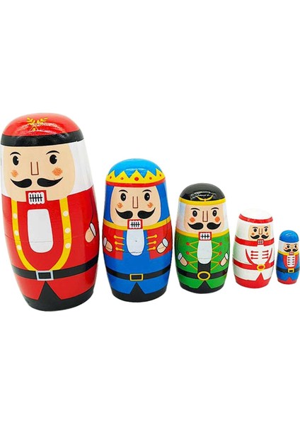 Cadılar I ve I Için 5 Katmanlı Noel Ğiyle Fındıkkıran (Yurt Dışından)