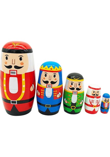 Cadılar I ve I Için 5 Katmanlı Noel Ğiyle Fındıkkıran (Yurt Dışından)