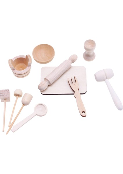 11 1:12 Minyatür Piş Simülasyon Aksesuarları Dollhouse Için (Yurt Dışından)
