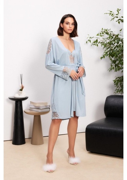 Mist 6'lı Modal Gecelik Sabahlık Çeyiz Seti 5000 fiyatları