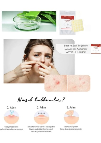 Acne Pimple Master Patch Acne 36 Patch & Akne Sivılce Bandı Yeni
