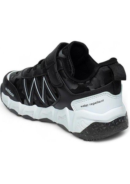 Rym Siyah Beyaz Erkek Çocuk Treking Kısa Bot Ayakkabı modelleri