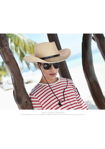 Plaj Hasır Güneş Şı Fötr Dokuma Geniş Kenarlı Panama Fedora Dış (Yurt Dışından) modelleri