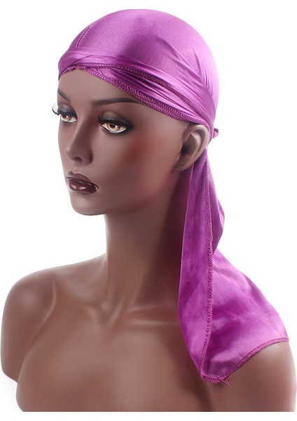 Erkek Ipek Başlık Fular Bandana Şapkası (Yurt Dışından)