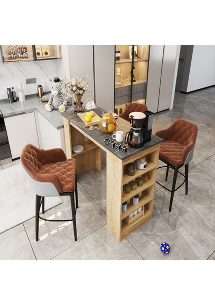 Mutfak Adası Bar Masası
