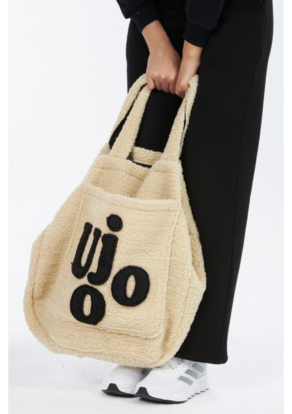 Kadın/ Teddy Çanta /borg Bag Peluş Içi Astarlı/tokalı /cepli Büyük Çanta/spor/yoga fırsatları