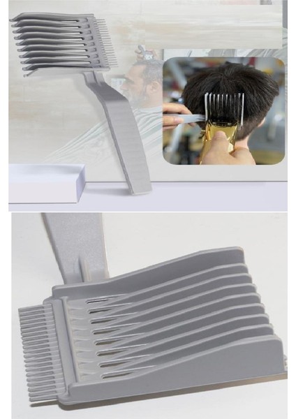 Düzgün Saç Kesim Tarağı – Saç Kesimi Şekillendirici Çift Taraflı Çizgi Toplayıcı Kesim Tarağı indirimleri