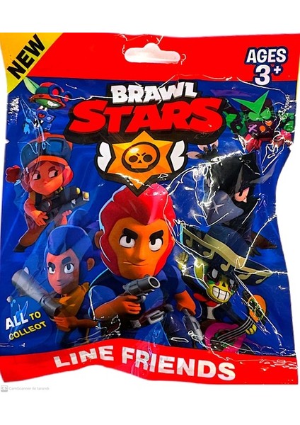 Vitrindolusu Brawl Stars Oyuncaklar Sürpriz Figür Model (3ADET)