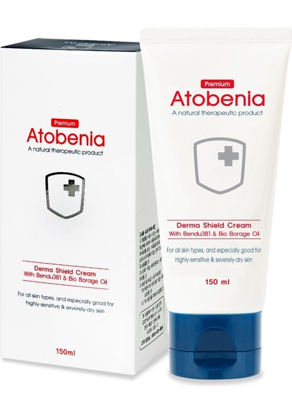 Derma Shield Cream 150 ml - Hassas Cilt Yoğun Nemlendirici Yüz Ve Vücut Kremi