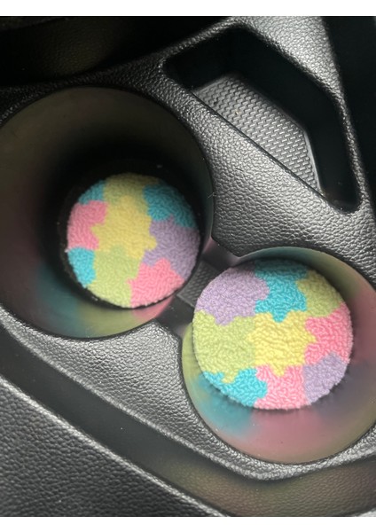 Punch Nakışı 2li Araba Bardak Altlığı / Car Coaster fiyatları