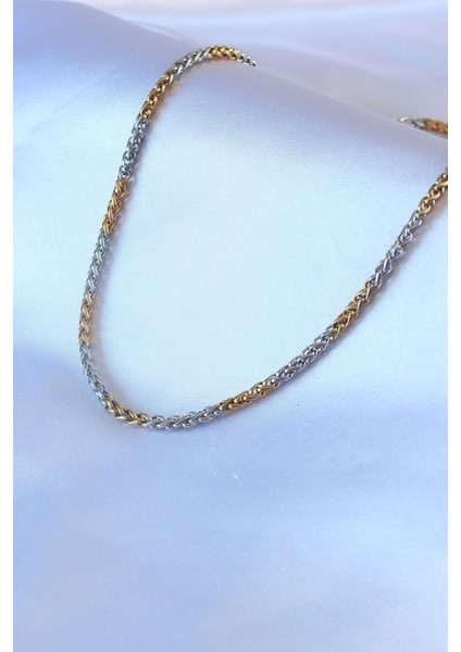 316L Çelik Mix Renk Kalın Zincir Model Erkek Kolye fiyatları