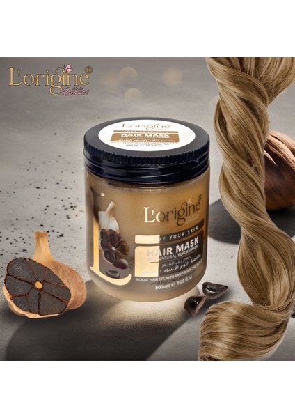 Saç Maskesi Siyah Sarmısak Özlü (Kokusuz Formül) 500ML Hair Mask modelleri