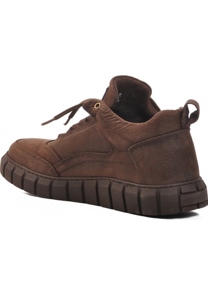 Kahve Nubuk Hakiki Deri Erkek Bot 240015 M fırsatları