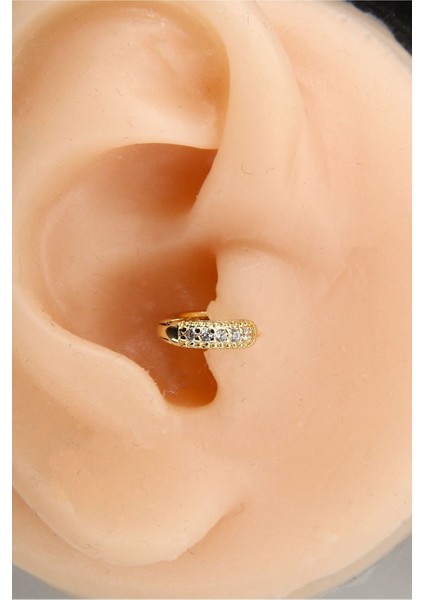 Gold 6 mm Halka Piercing Tragus