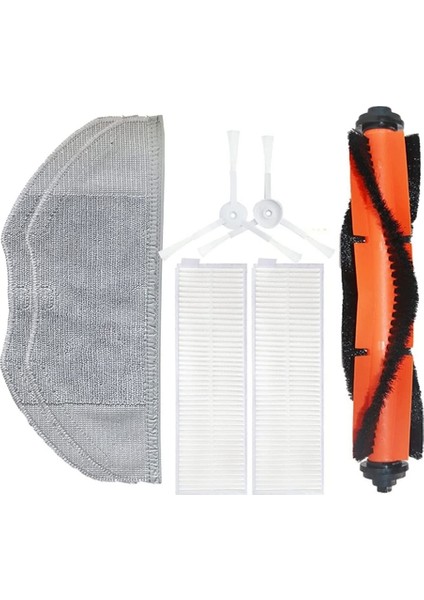 Xiaomi Mi Için Robot Vakum Paspas Temel Mijia G1 Aksesuarları Ana Yan Fırça Hepa Filtre Paspas Bezi Aksesuarları (Yurt Dışından)