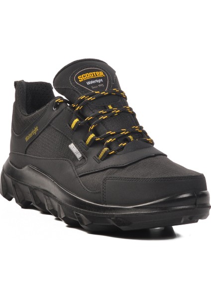 Tekstil Siyah-Sarı Su Geçirmez Erkek Outdoor Ayakkabı M7201 M modelleri