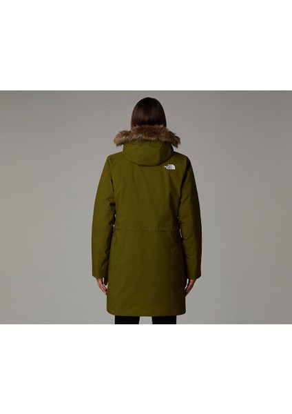 W Artic Parka Kadın Outdoor Parka NF0A84J2PIB1 Haki