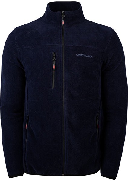Himalaya Laci Polar Ceket Erkek Günlük Polar Ceket NJ2001-401 Lacivert