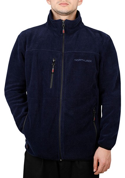Himalaya Laci Polar Ceket Erkek Günlük Polar Ceket NJ2001-401 Lacivert modelleri