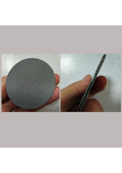 100ΜM 58.5 mm Kontak Duş Ekranı Puck Ekran Filtresi Mesh Expresso Portafilter Kahve Makinesi Için (Yurt Dışından)