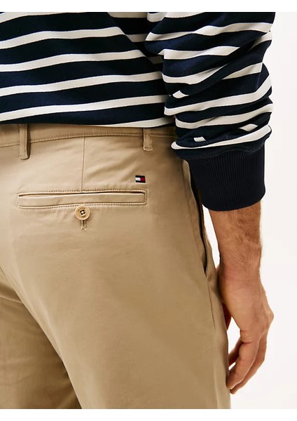Erkek Harlem Chino Pantolon - Krem fırsatları