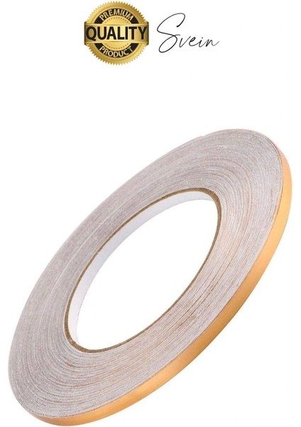 Premium Kendinden Yapışkanlı Gold Sarı Renk Fayans Derz Arası Izolasyon Bandı Dekoratif Bant 0,5 cm fırsatları